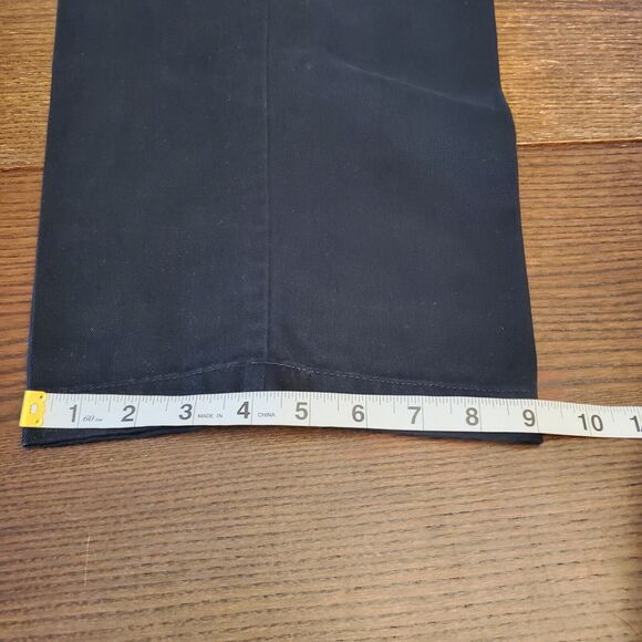 Farah Vtg Elm Chino Trousers Mens 48x32 Black Khaki Stretch Pant NWOT MSRP‎ $199 - Picture 9 of 16